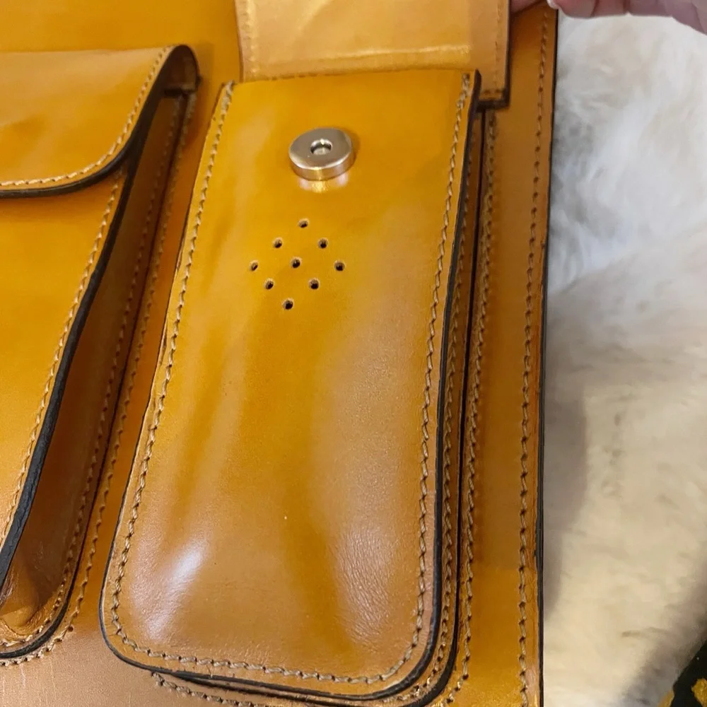 Presaman New York Leather Briefcase